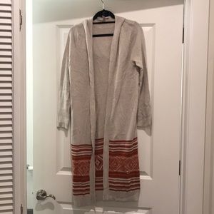 Long sweater / duster / shrug